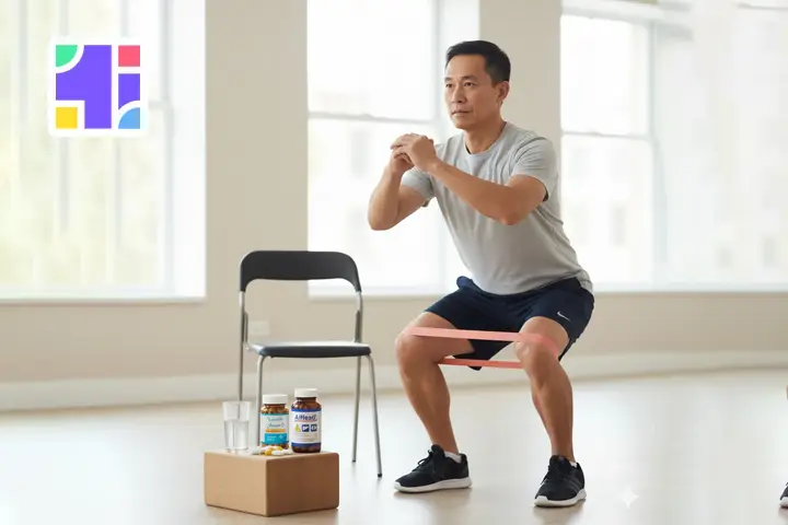 ورزش برای تقویت زانو