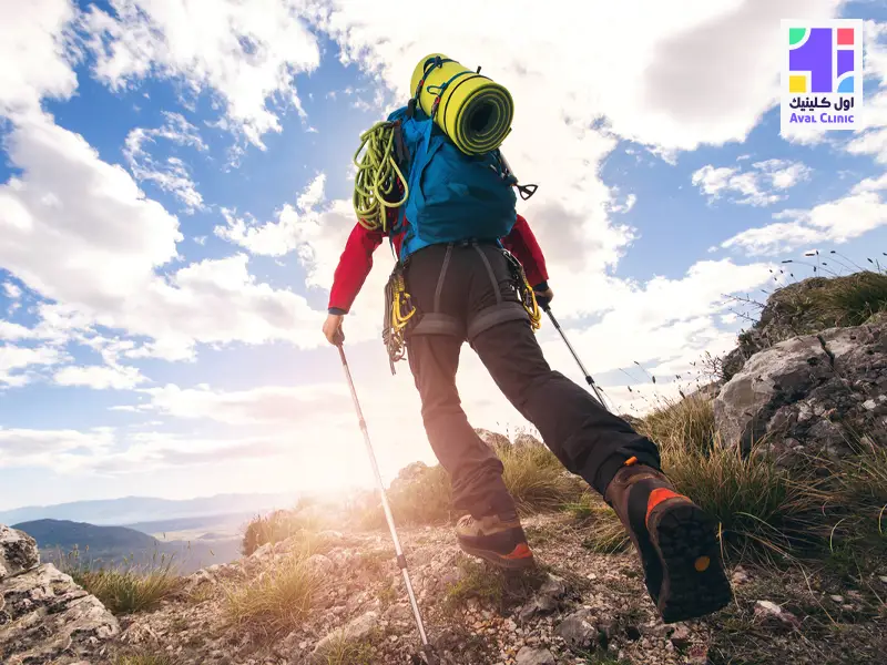 چطور کوهنوردی باعث زانو درد می شود؟