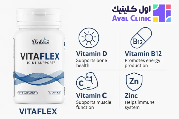 ترکیبات قرص ویتافلکس