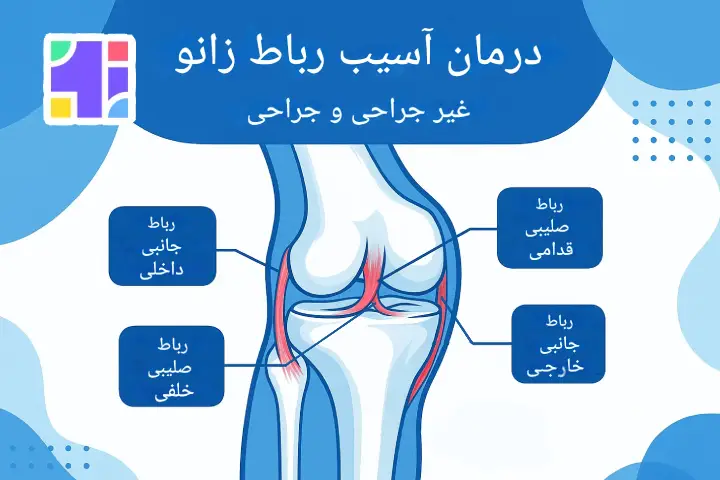 درمان آسیب رباط زانو