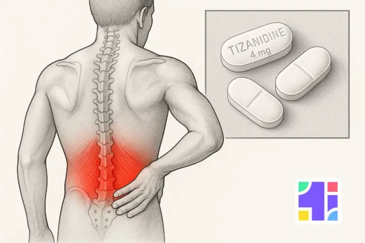 قرص تیزانیدین برای درد کمر