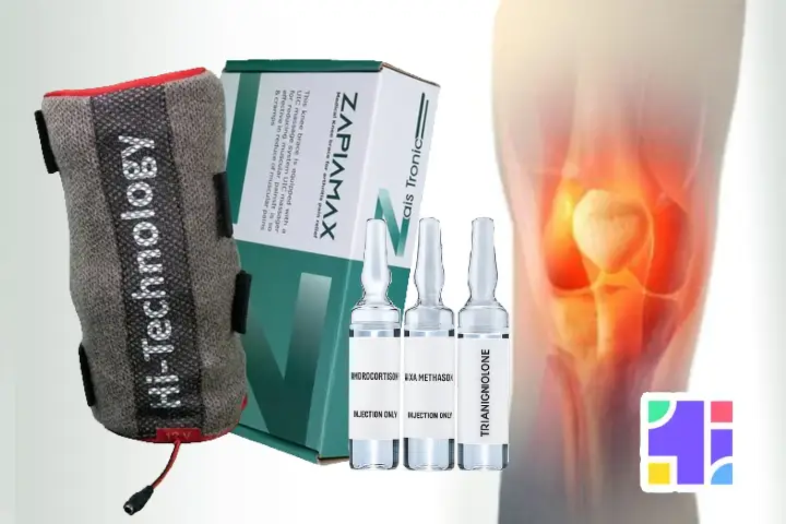 مقایسه آمپول هیدروکورتیزون و زانوبند زاپیامکس