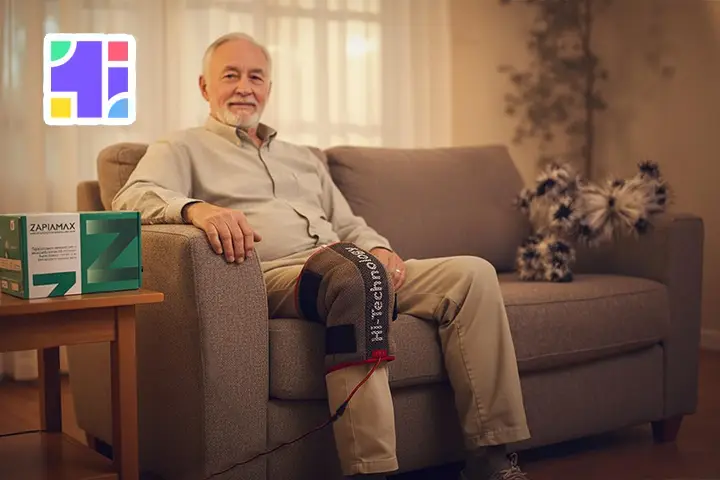 نقش زانوبند زاپیامکس در کنار دارودرمانی آرتروز زانو