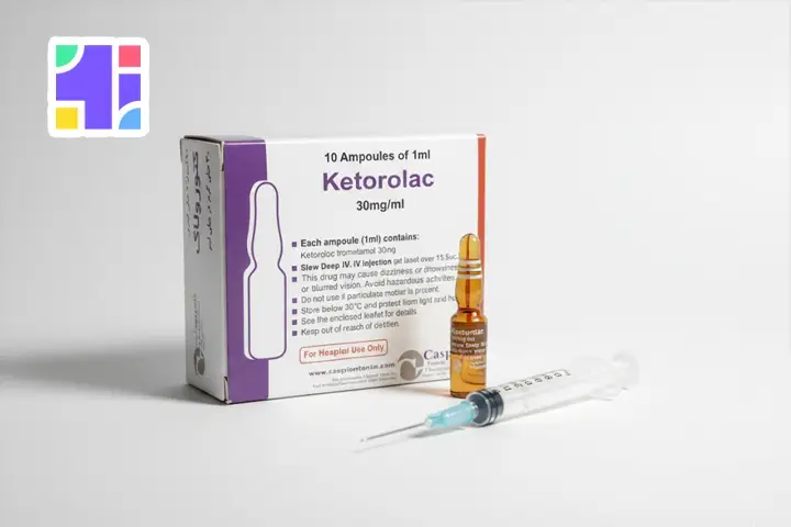 انواع اشکال دارویی کتورولاک