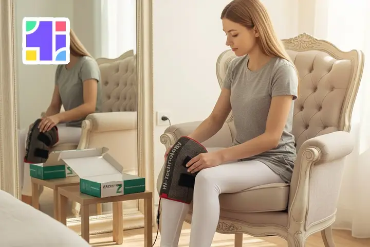 زانوبند زاپیامکس برای بهبود درد زانو