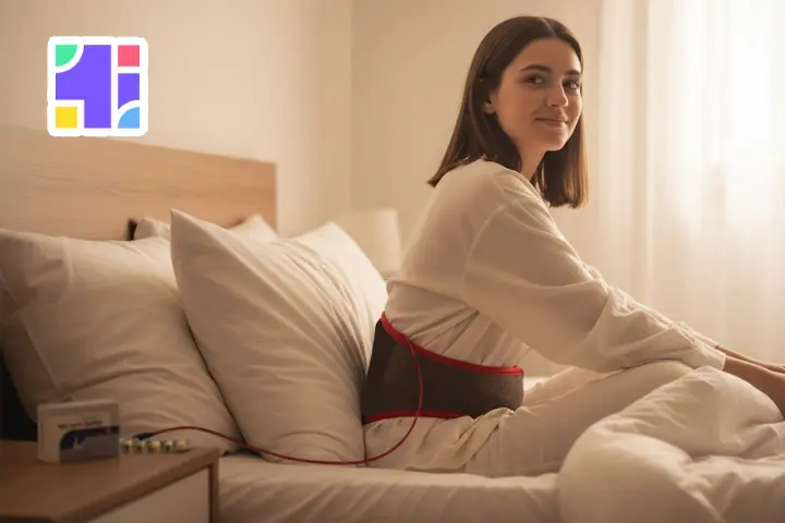 کمربند پلاتینر برای تسکین کمردرد قاعدگی