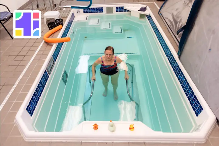 استخر برای پارگی دیسک کمر