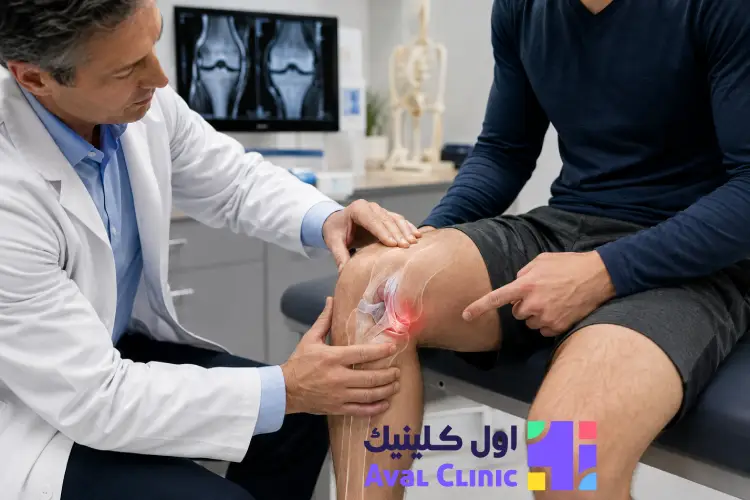 تشخیص و درمان پیچ خوردن زانو